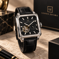 Automatique Carrée Cuir – cadran LZ LEONIS ZEVARA