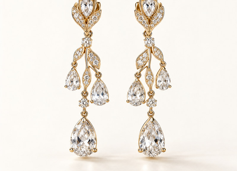 LEONIS ZEVARA – Boucles Cascade Royale - vue détail