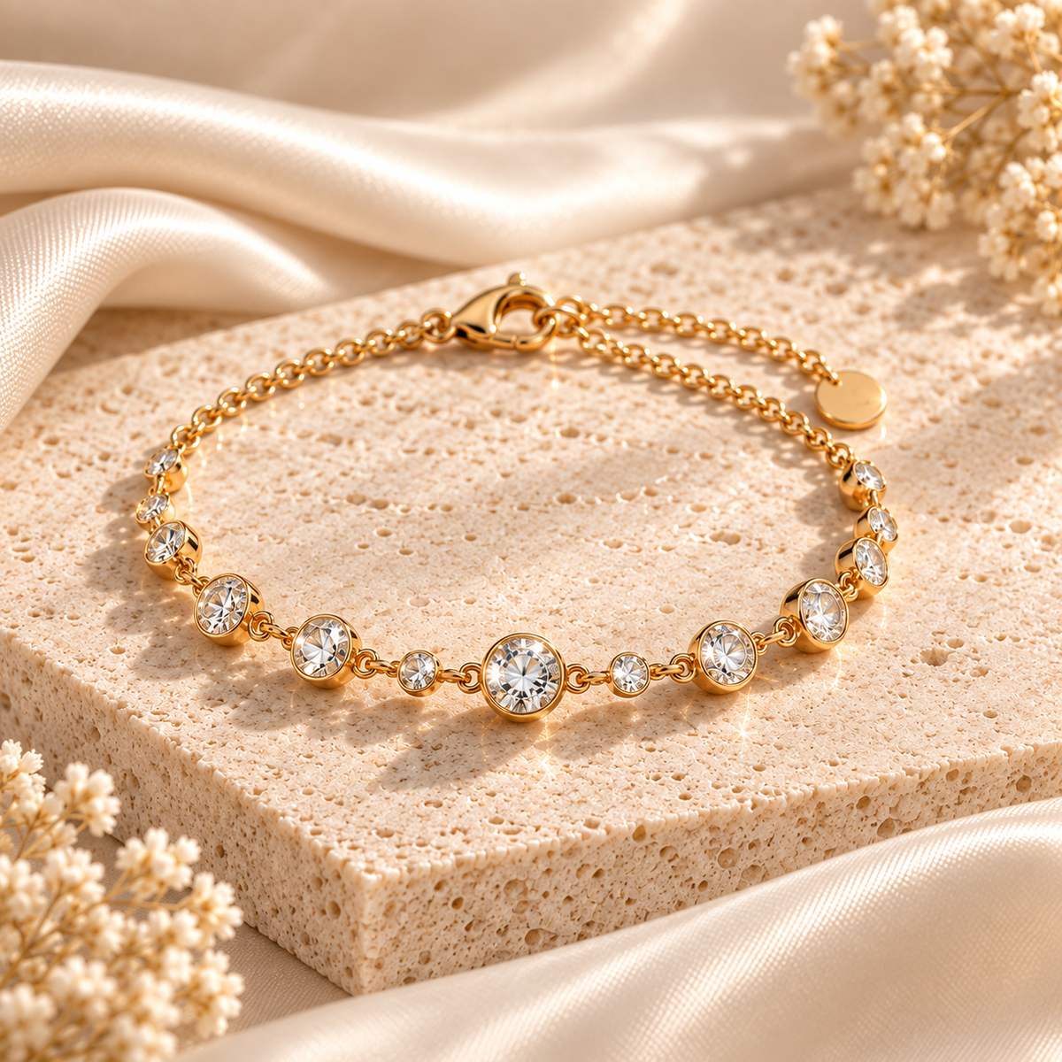 LEONIS ZEVARA - Bracelet Lumiere Cristal - vue produit