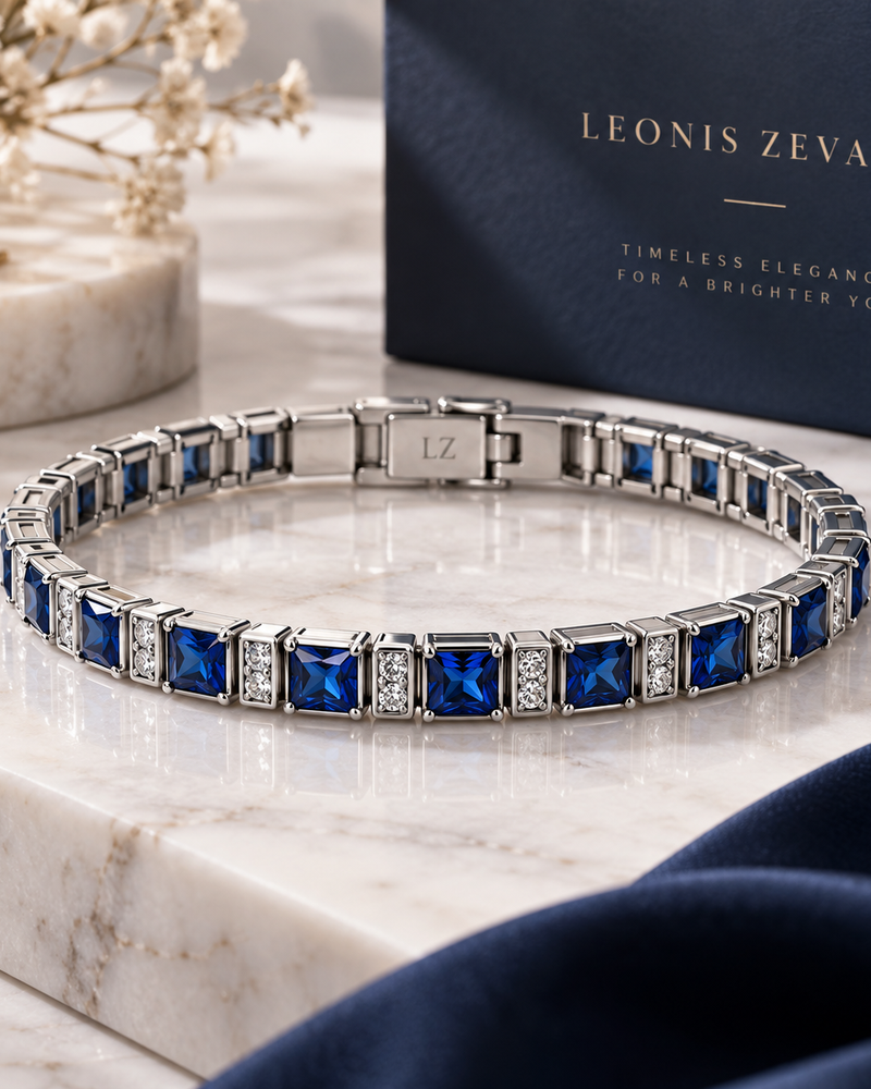 LEONIS ZEVARA – Bracelet Princess Bleu 316 - vue détail