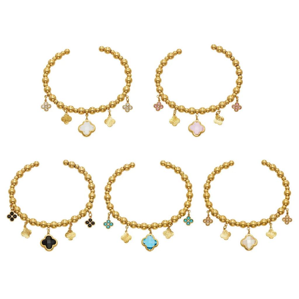 LEONIS ZEVARA – Bracelet Trèfle Lumière - vue premium carrée