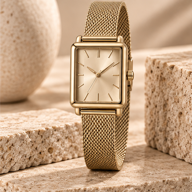 LEONIS ZEVARA – Carrée Mesh Femme - vue premium carrée