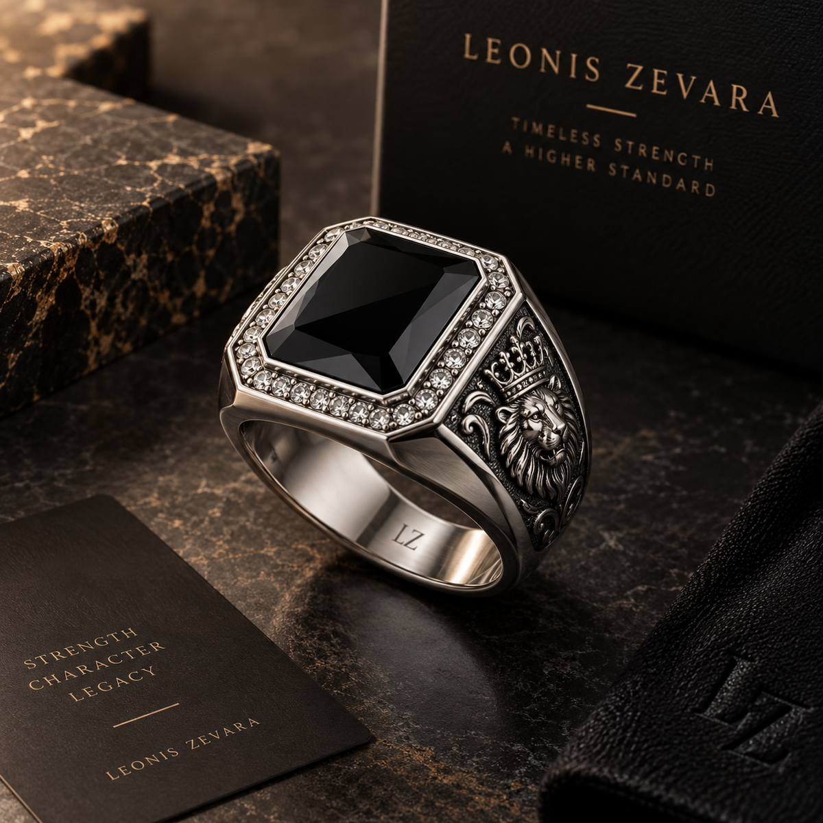 LEONIS ZEVARA – Chevalière Régale Cristal 316 - vue premium carrée