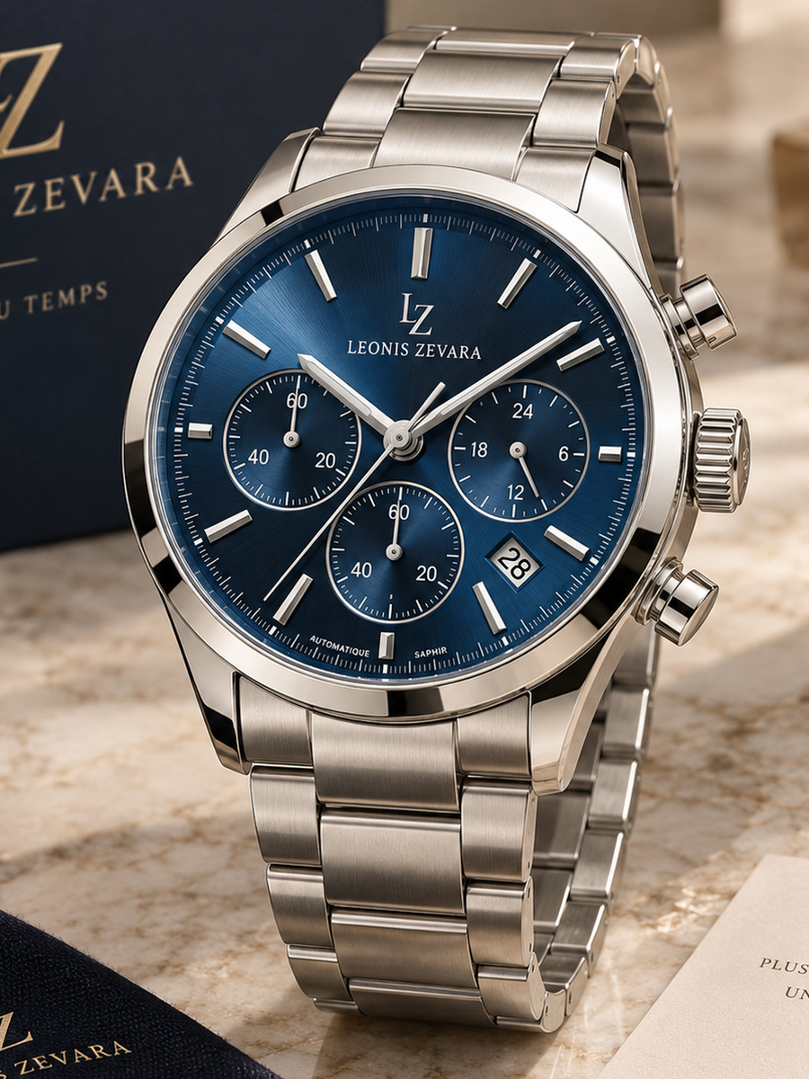 LEONIS ZEVARA – Chronographe Élégance Femme - vue premium portrait