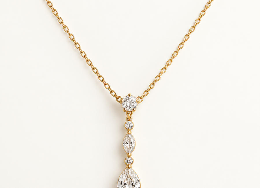 Collier Cascade Éclat – détail – LEONIS ZEVARA