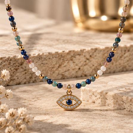 Collier Œil Chromatique – LEONIS ZEVARA