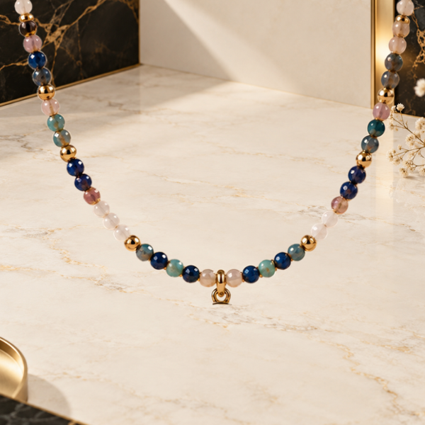 LEONIS ZEVARA – Collier Œil Chromatique