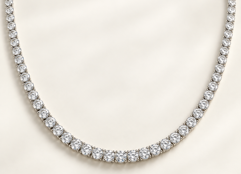 LEONIS ZEVARA – Collier Tennis Éclat - vue détail