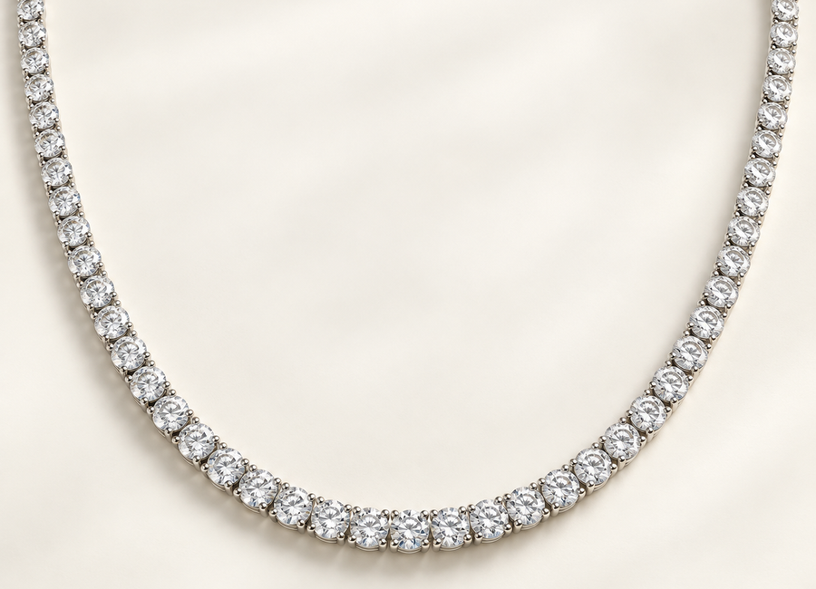LEONIS ZEVARA – Collier Tennis Éclat - vue premium carrée