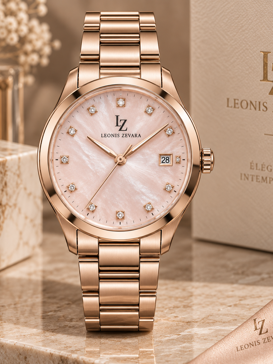 LEONIS ZEVARA – Élégance Rose Femme - vue premium portrait