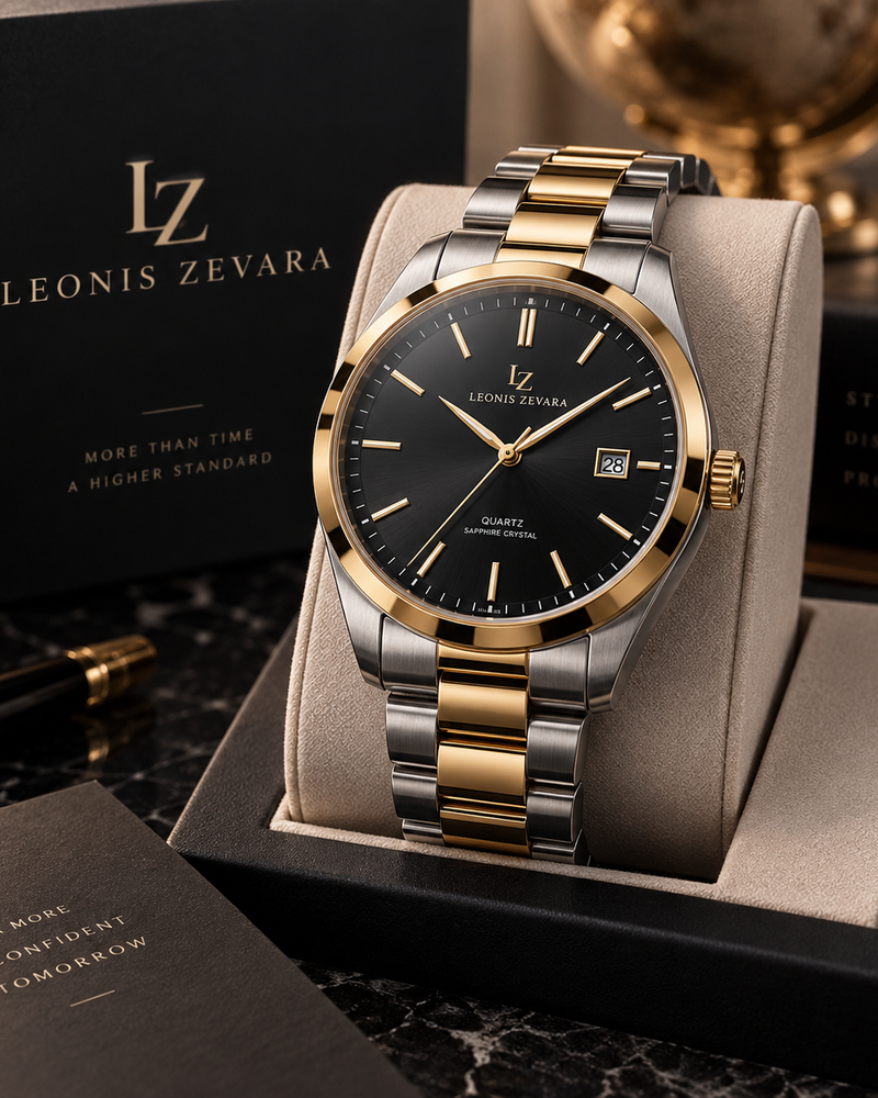 Quartz Business – finition Bicolore – détail