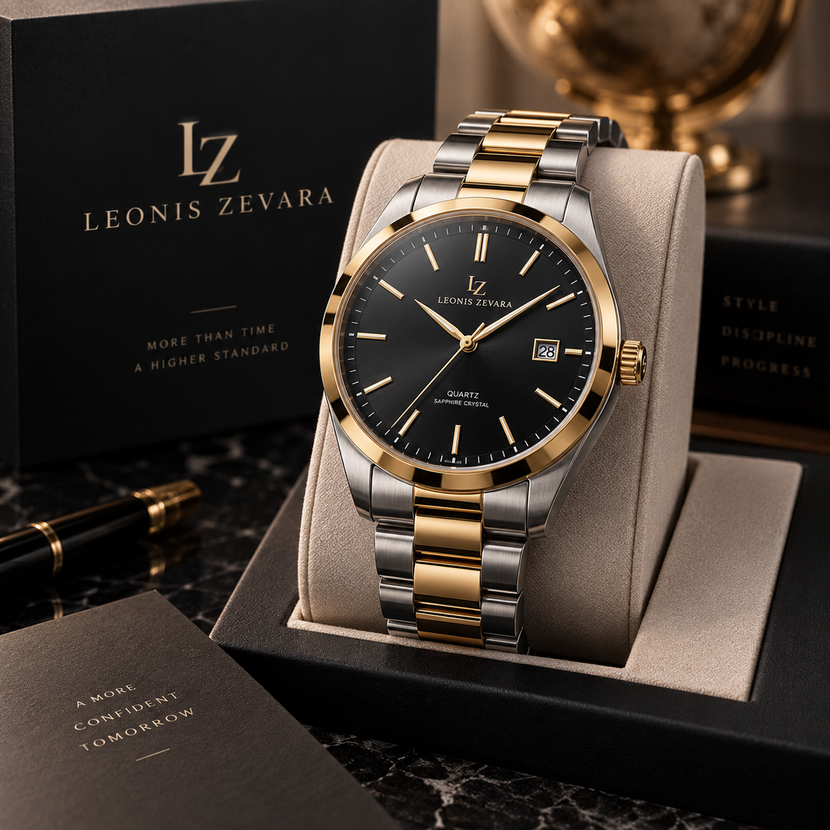 Quartz Business – finition Bicolore – LEONIS ZEVARA