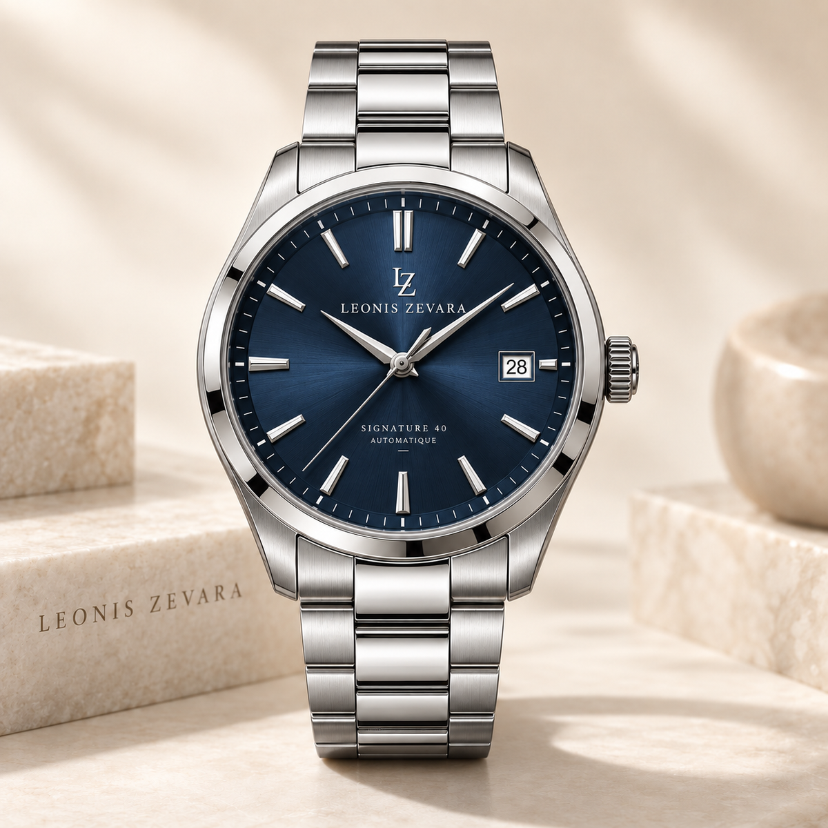 LEONIS ZEVARA – Signature 40 – Automatique - vue premium carrée